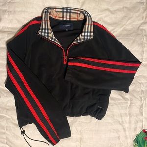 Burberry golf 1/4 zip up pullover
